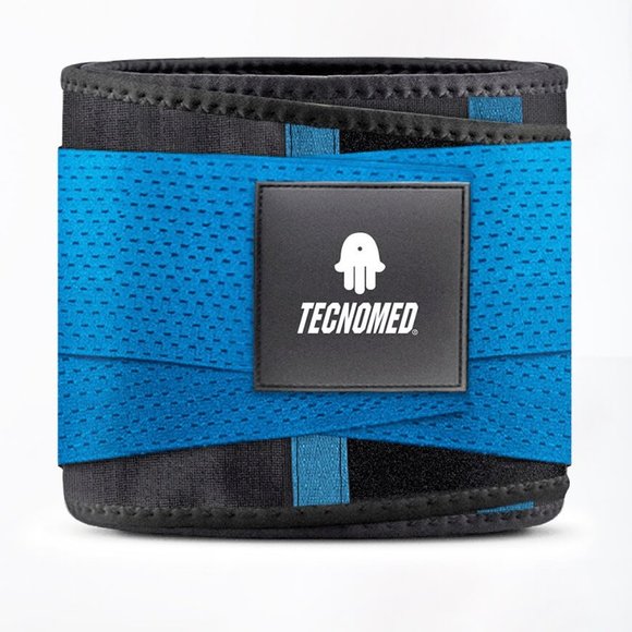 TECNOMED 2 SWEAT FITNESS GYM TRAINER SUPPORT BELT - Picture 3 of 6